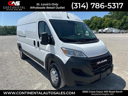 Bright White Clearcoat 2023 RAM ProMaster 2500 High Roof