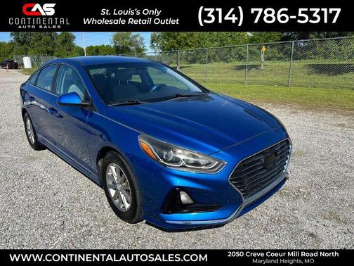 Electric Blue 2018 Hyundai SONATA SE