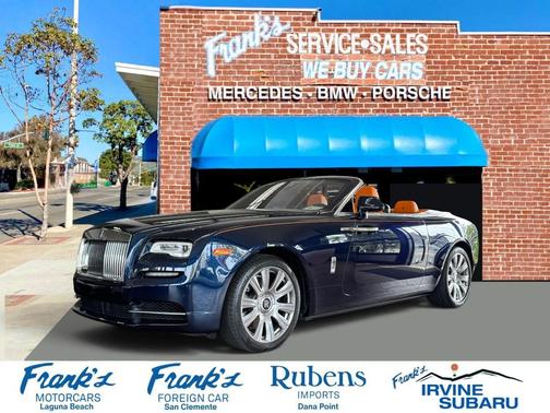 Dark Blue 2016 Rolls-Royce Dawn