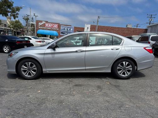 Alabaster Silver Metallic 2013 Honda Accord LX