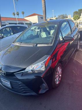 Black Sand Pearl 2018 Toyota Yaris LE