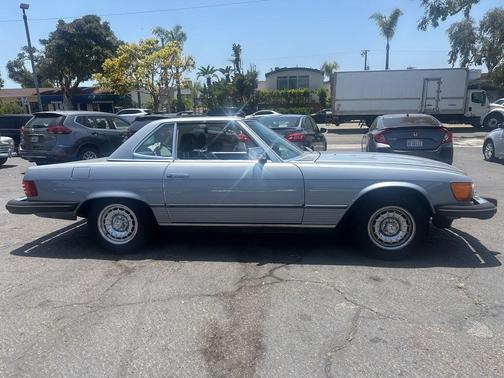 Pastel Blue 1983 Mercedes-Benz E-Class 380 SL