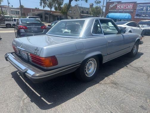 Pastel Blue 1983 Mercedes-Benz E-Class 380 SL