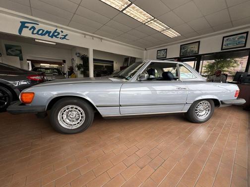 Pastel Blue 1983 Mercedes-Benz E-Class 380 SL