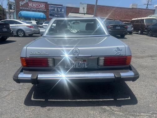 Pastel Blue 1983 Mercedes-Benz E-Class 380 SL