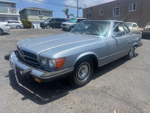 Pastel Blue 1983 Mercedes-Benz E-Class 380 SL
