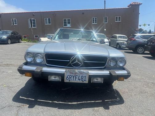 Pastel Blue 1983 Mercedes-Benz E-Class 380 SL
