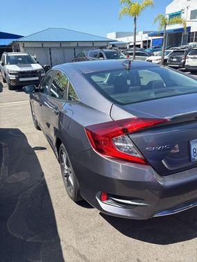 Gray 2021 Honda Civic EX