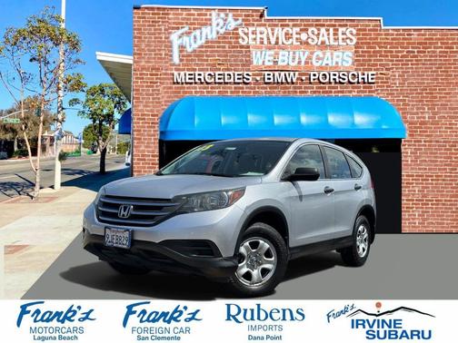 Alabaster Silver Metallic 2013 Honda CR-V LX