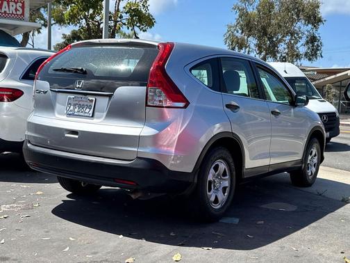 Alabaster Silver Metallic 2013 Honda CR-V LX