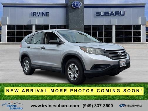 Alabaster Silver Metallic 2013 Honda CR-V LX