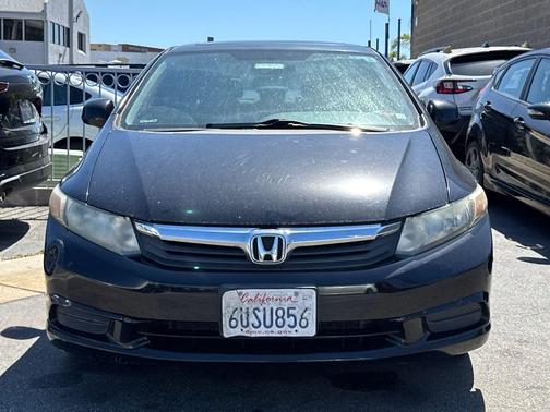 Crystal Black Pearl 2012 Honda Civic EX