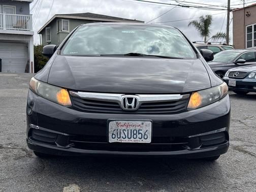 Crystal Black Pearl 2012 Honda Civic EX