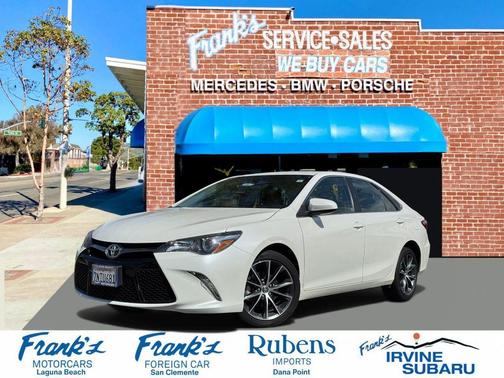 Blizzard Pearl 2016 Toyota Camry XSE