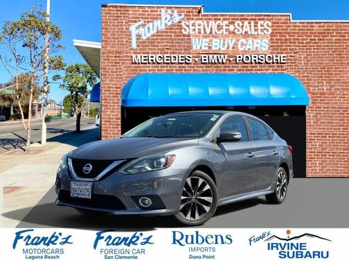 Gun Metallic 2017 Nissan Sentra SR