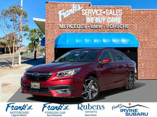Crimson Red Pearl 2020 Subaru Legacy Limited