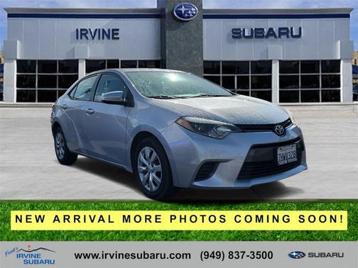 Classic Silver Metallic 2015 Toyota Corolla LE