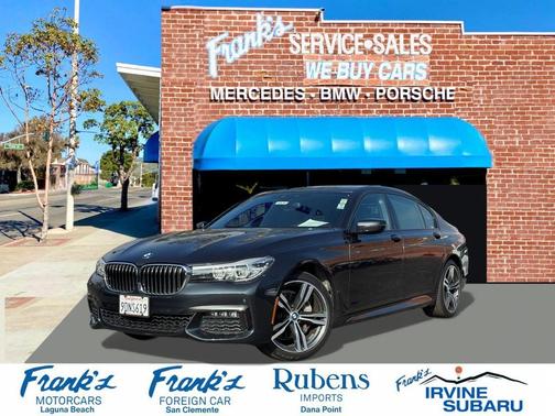 Gray Metallic 2019 BMW 740 740i