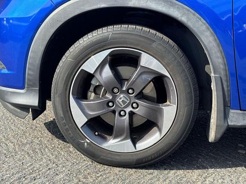 Aegean Blue Metallic 2018 Honda HR-V EX