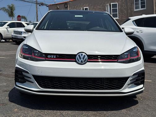 Pure White 2018 Volkswagen Golf GTI 2.0T S 4-Door