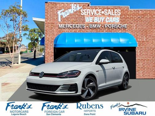 Pure White 2018 Volkswagen Golf GTI 2.0T S 4-Door