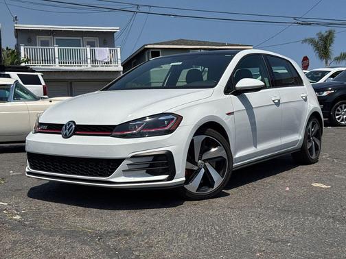 Pure White 2018 Volkswagen Golf GTI 2.0T S 4-Door