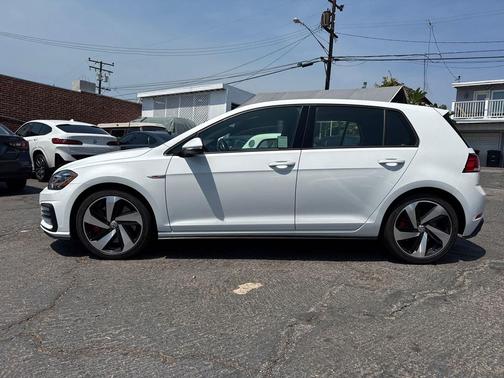 Pure White 2018 Volkswagen Golf GTI 2.0T S 4-Door