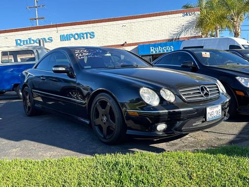 Black 2003 Mercedes-Benz CL-Class 5.0L