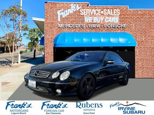 Black 2003 Mercedes-Benz CL-Class 5.0L