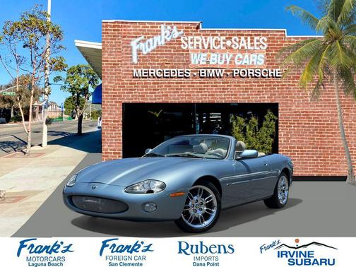 Zircon Metallic 2002 Jaguar XK8