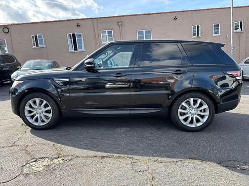 Black 2016 Land Rover Range Rover Sport Supercharged HSE