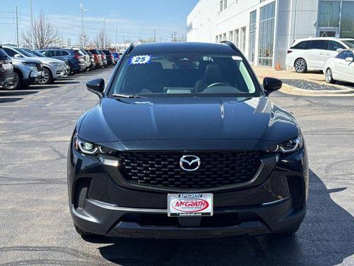 Jet Black Mica 2025 Mazda CX-50 Hybrid Premium Package