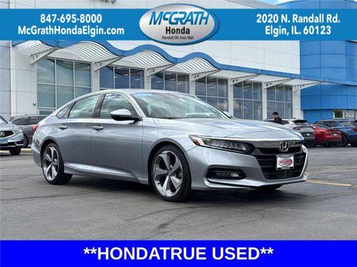 Lunar Silver Metallic 2020 Honda Accord Touring 2.0T