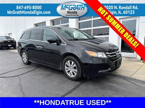Crystal Black Pearl 2016 Honda Odyssey EX-L