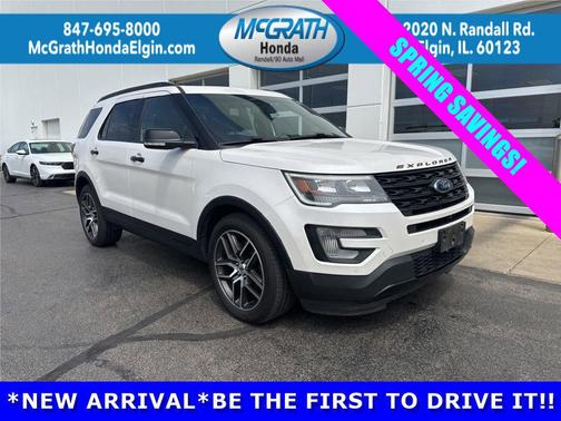 Ingot Silver Metallic 2016 Ford Explorer Sport