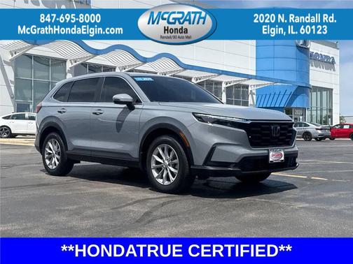 Sparkle Silver Alloy Metallic 2025 Honda CR-V EX AWD