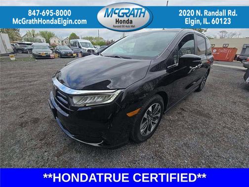 Crystal Black Pearl 2023 Honda Odyssey EX-L