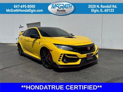 Phoenix Yellow 2021 Honda Civic Type R Limited Edition