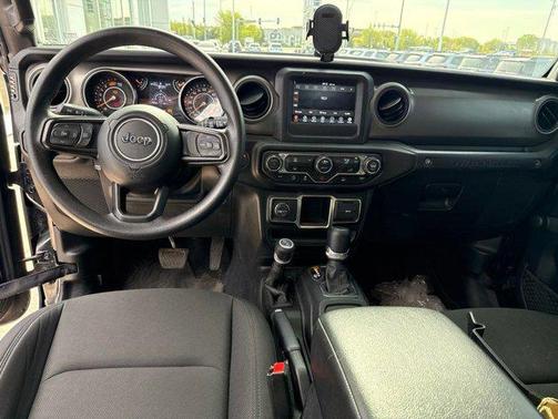 Black Clearcoat 2023 Jeep Wrangler Sport