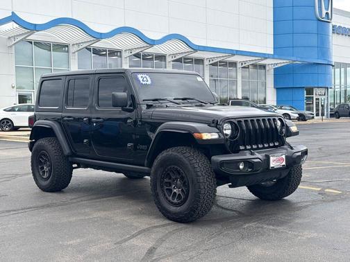 Black Clearcoat 2023 Jeep Wrangler Sport