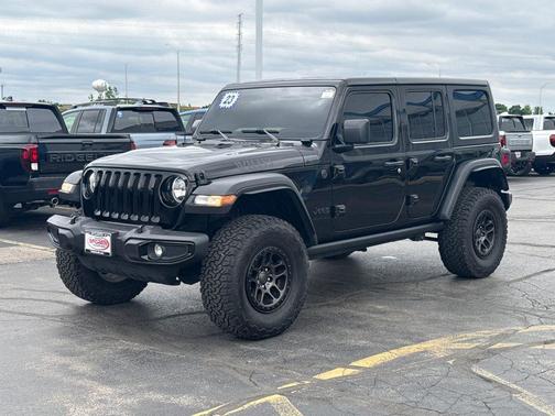 Black Clearcoat 2023 Jeep Wrangler Sport