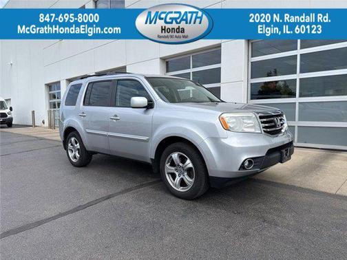 Alabaster Silver Metallic 2014 Honda Pilot EX-L