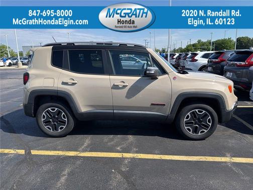 Mojave Sand 2015 Jeep Renegade Trailhawk