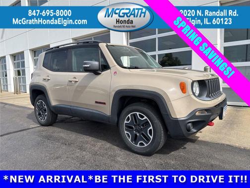 Mojave Sand 2015 Jeep Renegade Trailhawk