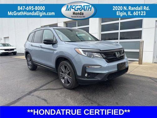 Sonic Gray Pearl 2022 Honda Pilot AWD Sport