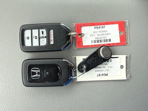 Lunar Silver Metallic 2021 Honda CR-V Hybrid Touring