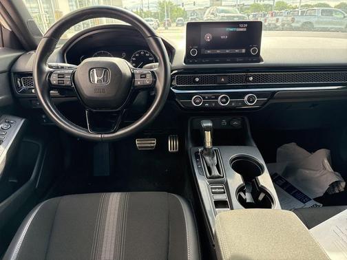 Platinum White 2022 Honda Civic Sport