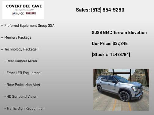 Sterling 2026 GMC Terrain FWD Elevation