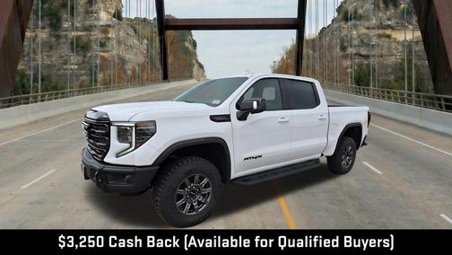 Summit White 2026 GMC Sierra 1500 AT4X