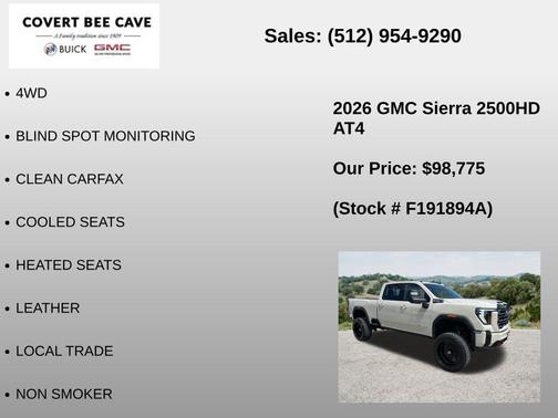 Coastal Dune 2026 GMC Sierra 2500 AT4
